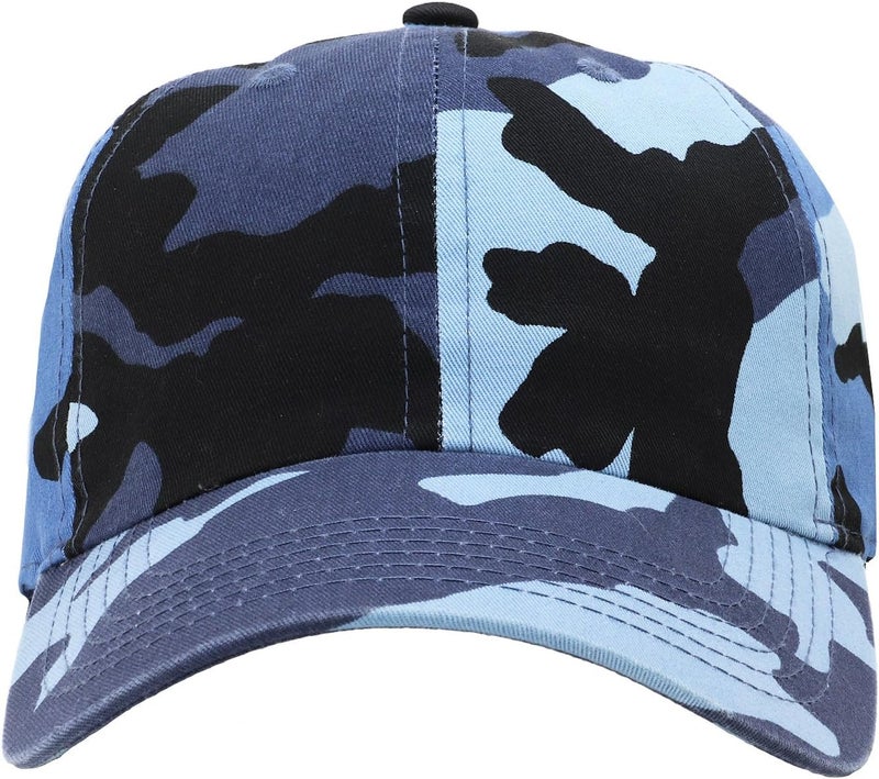 Falari Classic Baseball Cap Dad Hat 100% Cotton Soft Adjustable Size - Image 4